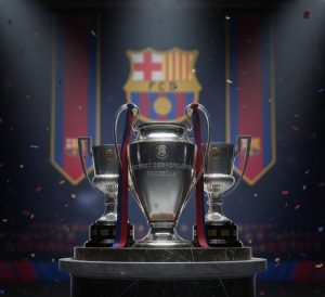 ile barcelona ma potrójnych koron