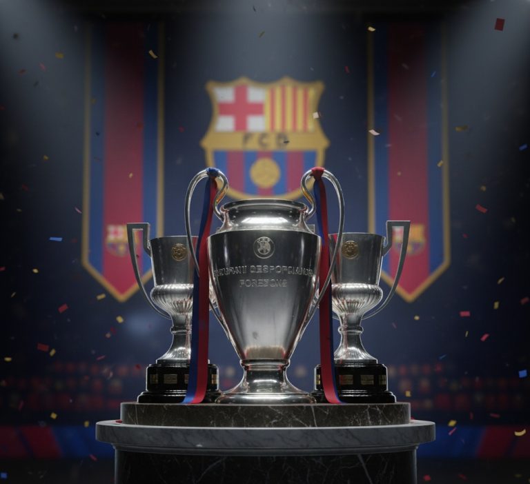 ile barcelona ma potrójnych koron