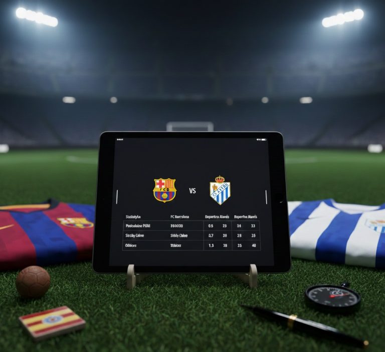 fc barcelona – deportivo alaves – statystyki